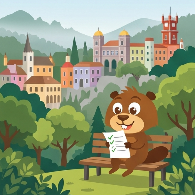 Hopkins at Sintra, Portugal