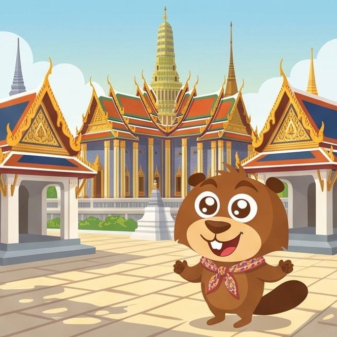Hopkins at Grand Palace · Bangkok