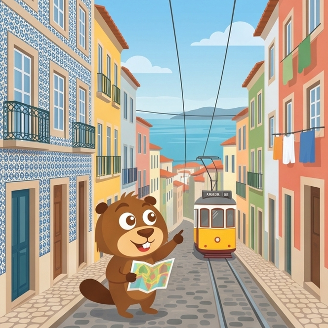 Hopkins at Lisbon, Portugal