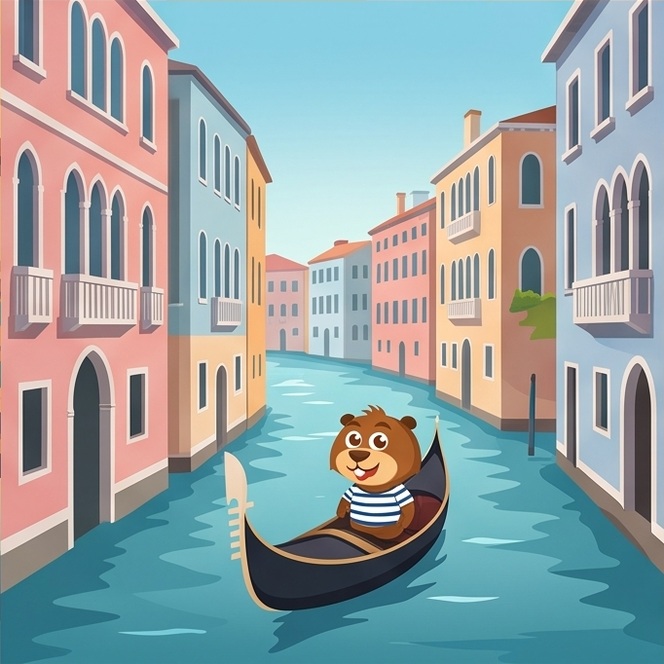 Hopkins at Venice, Italy